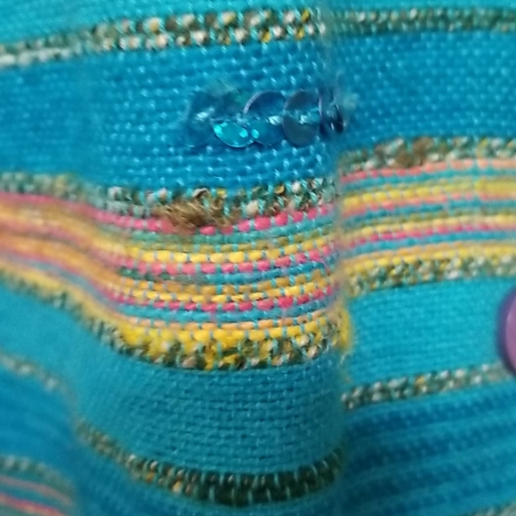 Colorful 6 button jacke - Picture 4 of 5